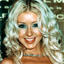 Close up de Cristina Aguilera